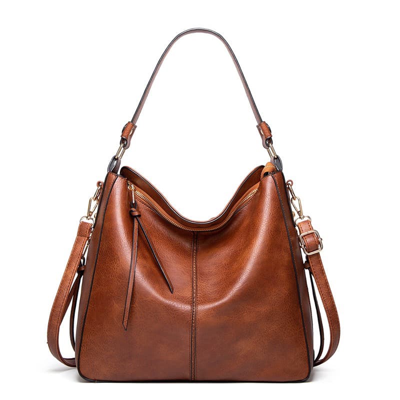 Bolsa feminina, bolsa de ombro, bolsa transversal, bolsa tote feminina em PU, bolsa de grande capacidade