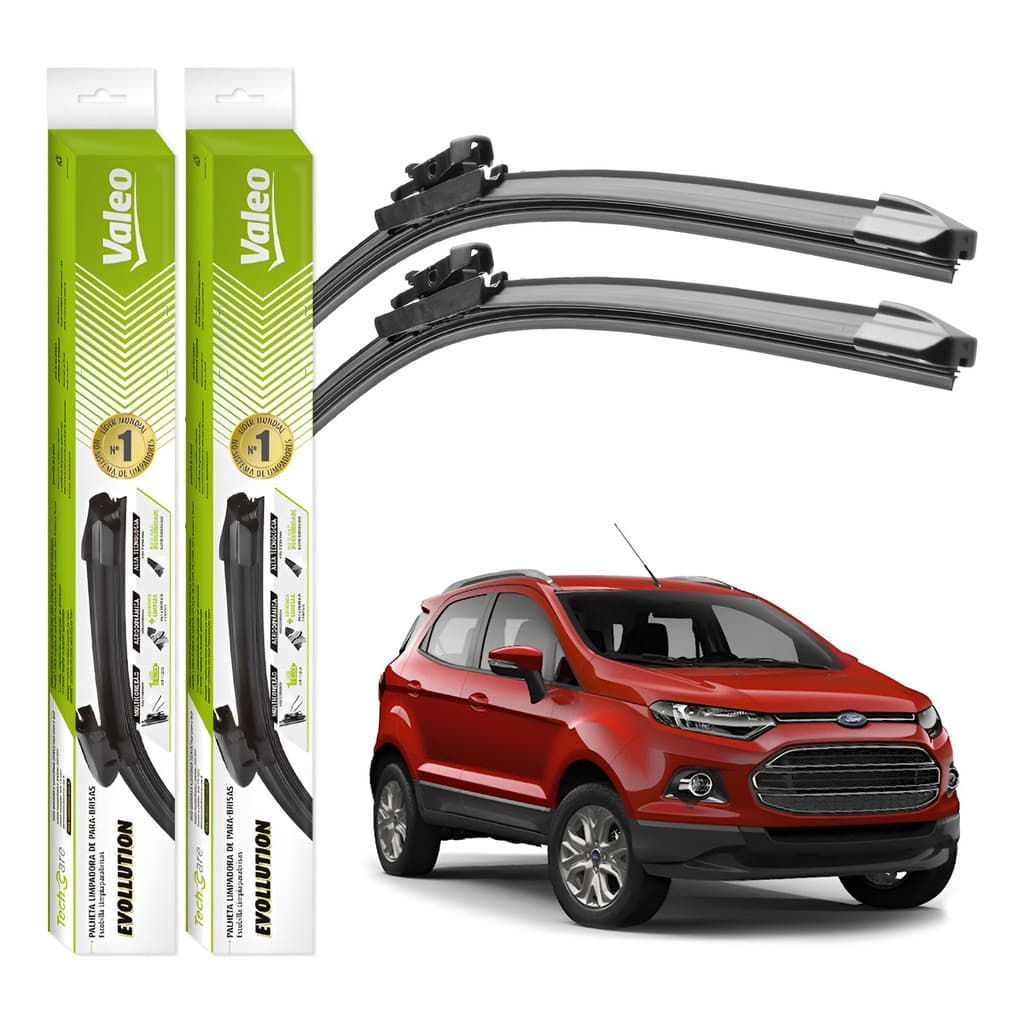 Palhetas Limpador Parabrisa Valeo Ford Ecosport 2013 A 2017