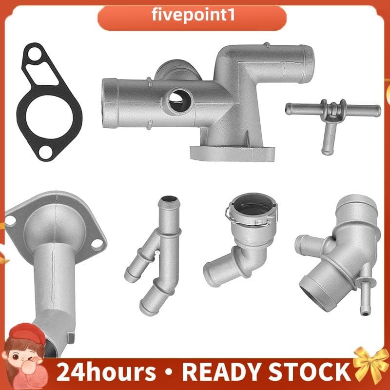 7 Peças Kits De Conector De Mangueira De Flange De Refrigerante Tampa De Caixa De Termostato 06A121133J Para Golf MK4 1.