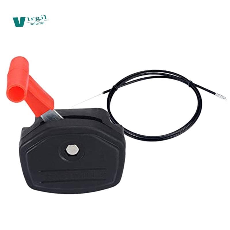 Alça De Controle De Alavanca De Interruptor Universal E Kit De Cabo De Acelerador De 56 Polegadas Para Cortador De Grama