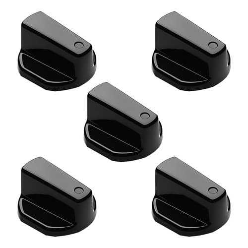 Kit 5 Botão Manípulo Para Fogão Cooktop D&d Metal Fornello