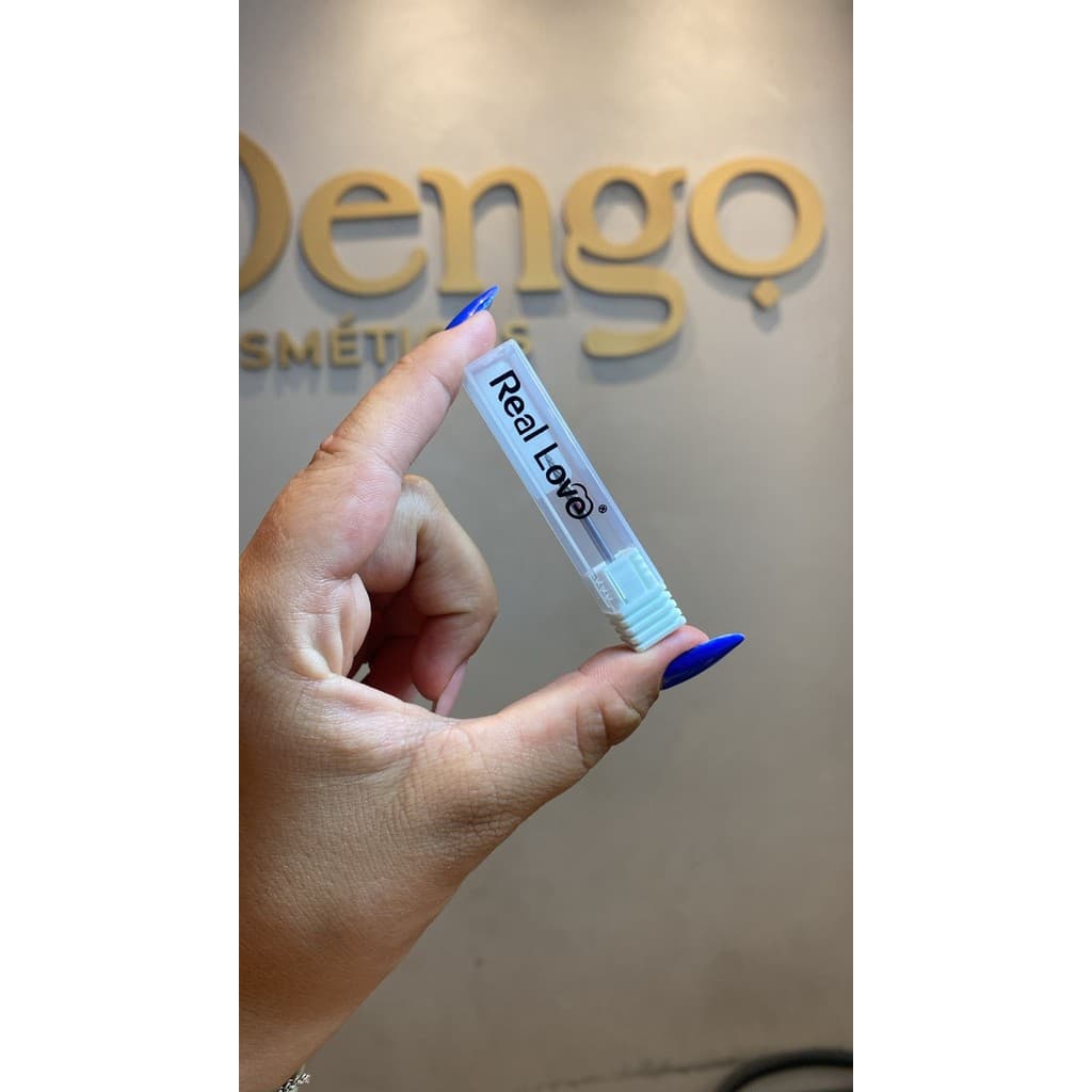 REAL LOVE BROCA PONTA DUPLA VERMELHA ACABAMENTO PROFISSIONAL UNHA DE GEL