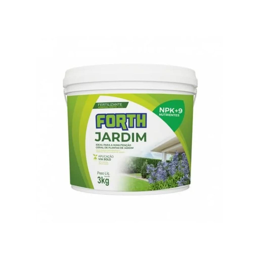 Fertilizante Adubo Forth Jardim 3kg Jardinagem