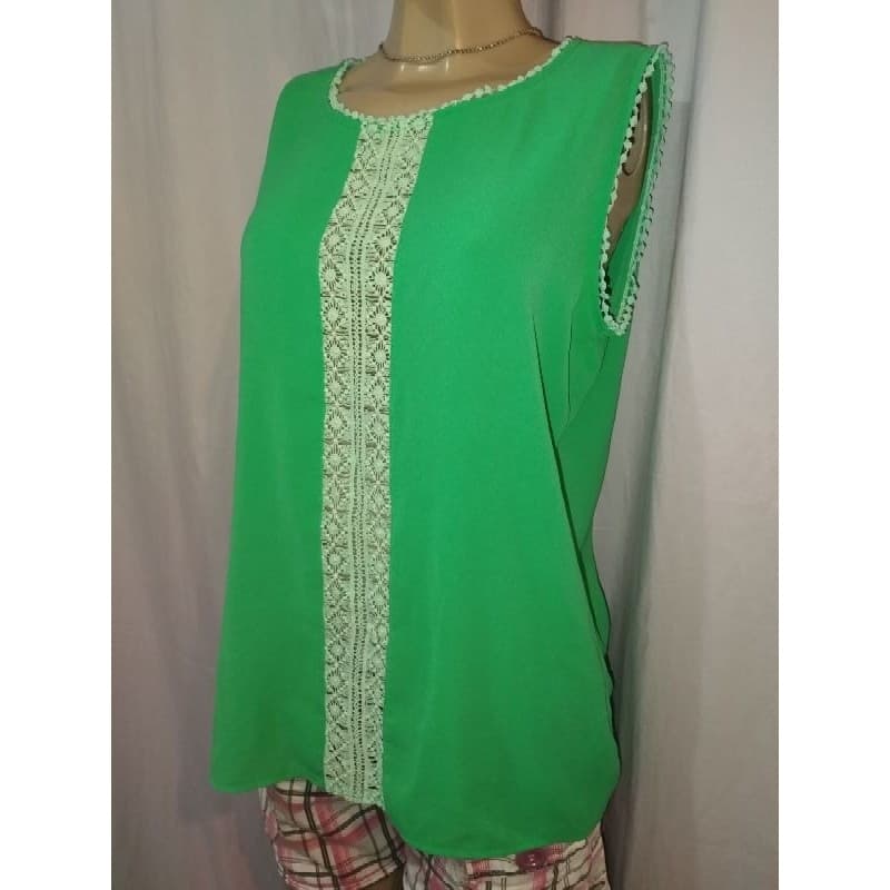 Blusa feminina verde, regata feminina, Moda feminina,  Veste 44, 46.
