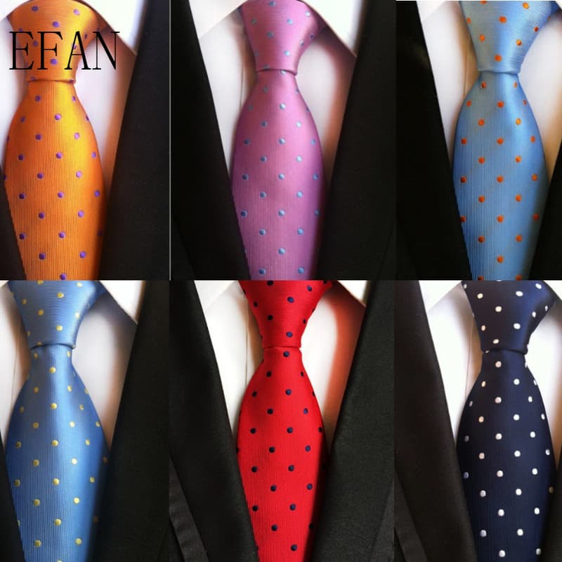 Novo 8cm Masculino Bolinhas Auto-Amarrado Gravata Jantar Festa De Negócios Gravatas Laranja Rosa Azul Vermelho Marinho V