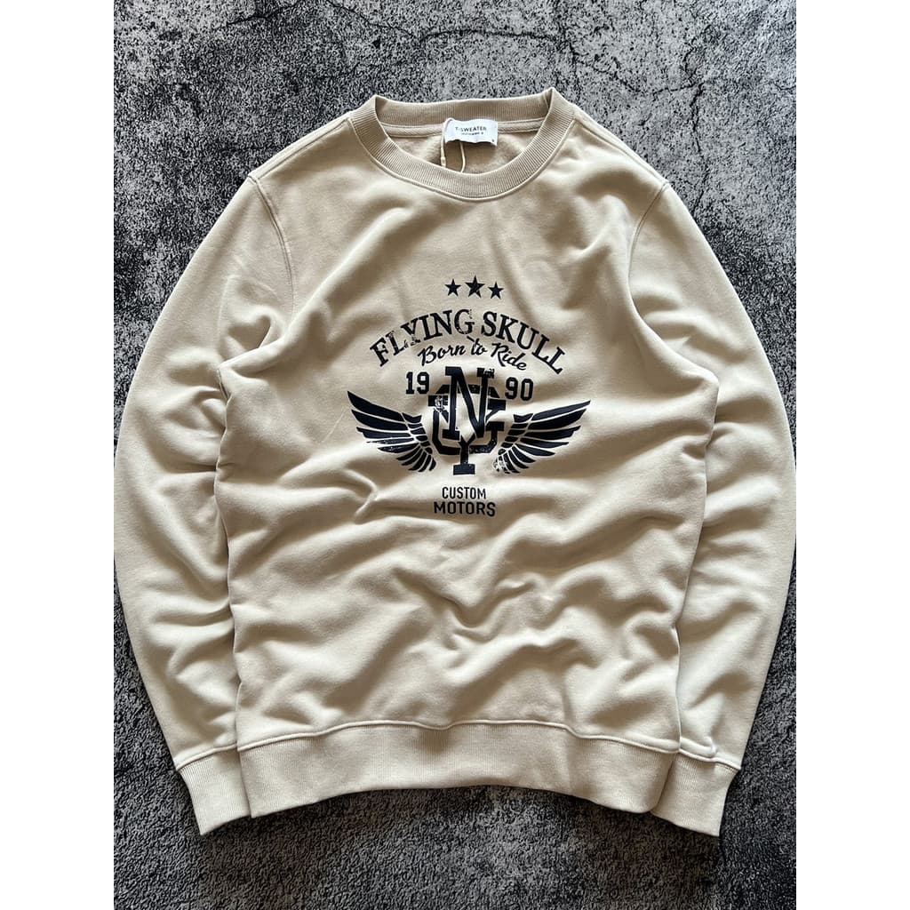 Primavera outono novo estilo Hong Kong estilo americano Retro Terry jaqueta masculina solta em torno do pescoço Ami cáqu