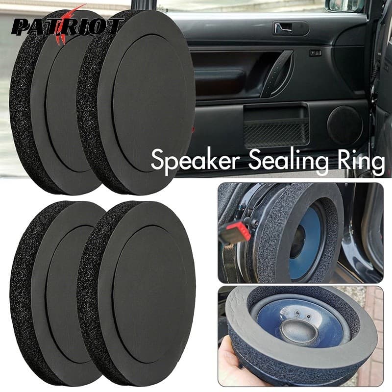 Esponja Autoadesiva De Rebote De Porta De Carro/Anel De Alto-Falante Universal De 19.5 Cm/Guarnição Baixo Espessada De 2