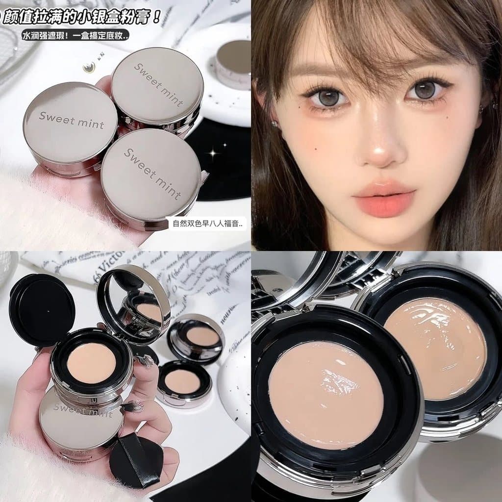 Maquiagem artista fundação creme corretivo capa manchas olheiras marcas de Acne base líquida controle de óleo suor de lo
