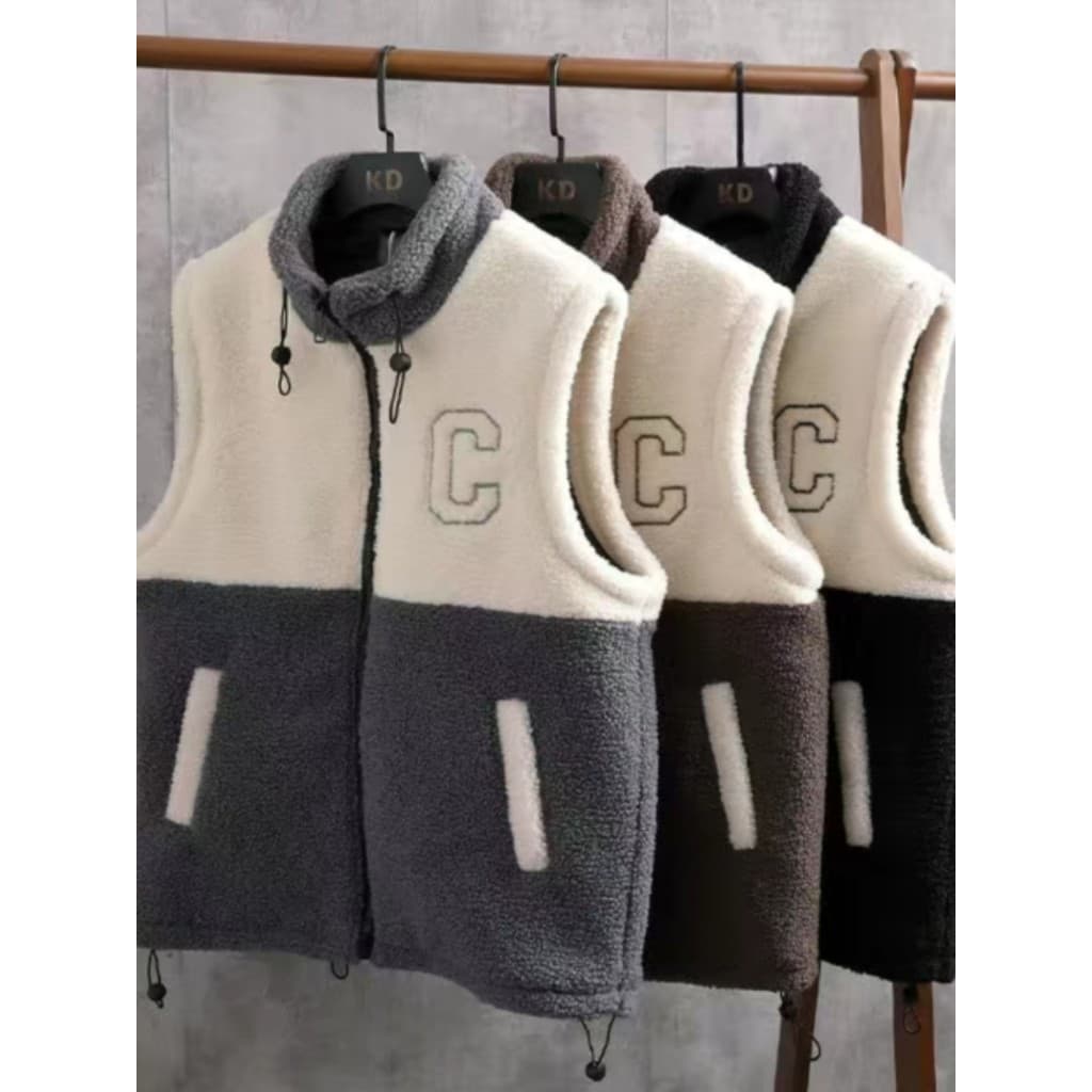 Casal masculino Workwear colete de algodão outono inverno exterior usar sem mangas colete masculino inverno jaqueta de a
