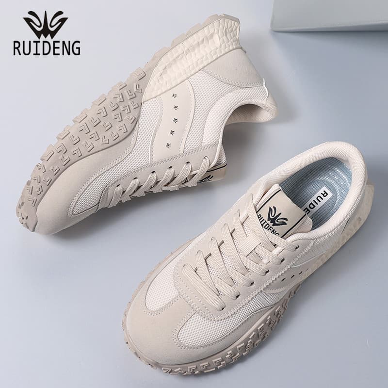 Ruiden sapatos casuais sapatos femininos malha antiderrapante respirável sola macia na moda jovens sapatos de treinament