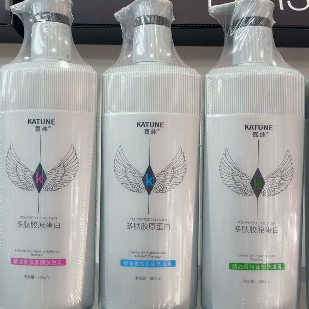 Jiachun Peptídeo Colágeno Óleo Essencial Fragrância Shampoo Anticaspa Série 500g