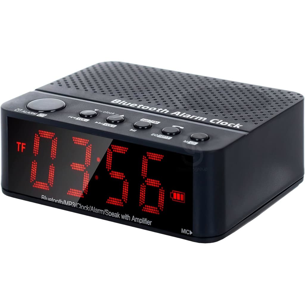 Rádio Relogio Despertador Digital De Mesa Com Rádio Flex ...