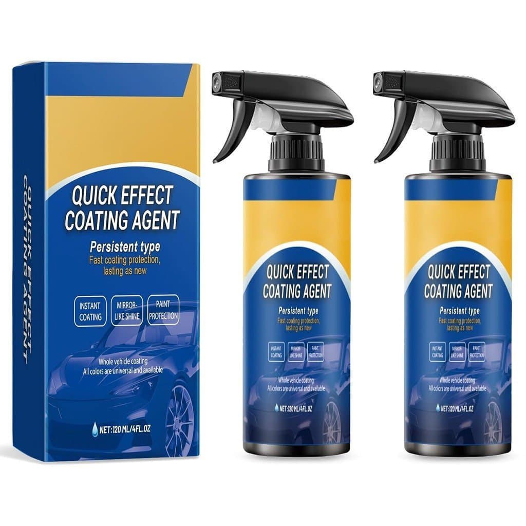 Spray de Revestimento Automotivo de Ação Rápida Avançado, Spray de Revestimento para Carros, Agente de Revestimento de E