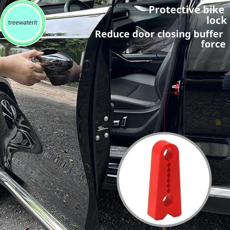 treewaterit 4 Pçs Porta Automática Lo Amortecedor Deadener Sho-Absorvente Protetor De Amortecimento Reduzir O Ruído Para