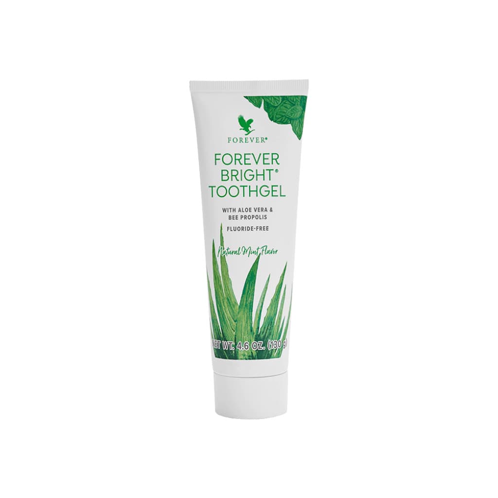 Gel Dental Forever Bright Aloe Vera Sem flúor Natural