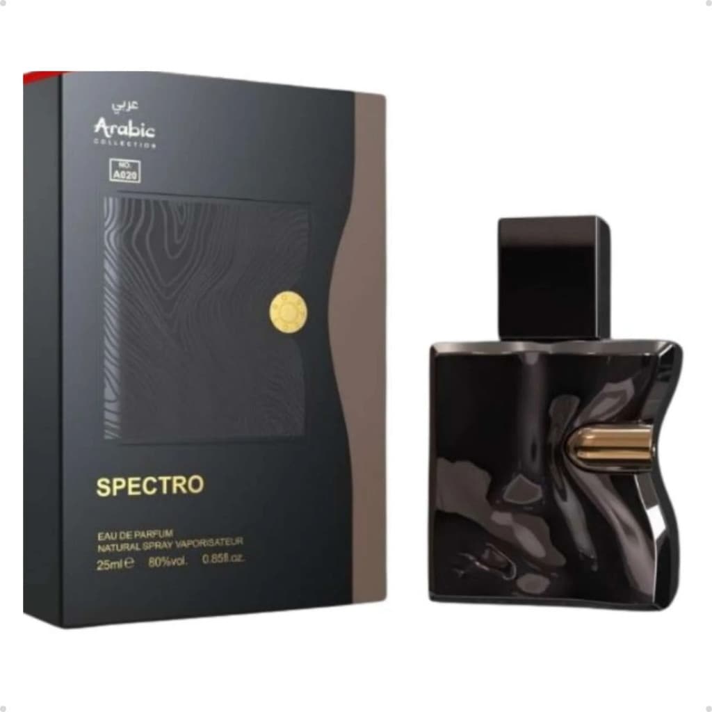 Perfume Arabic Collection A020 – 25ml | Colônia Unissex Amadeirada e Aromática Sofisticada