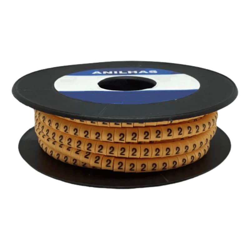 KIT COM 100 ANILHAS 0,75MM - No 2 - SCHUHMACHER