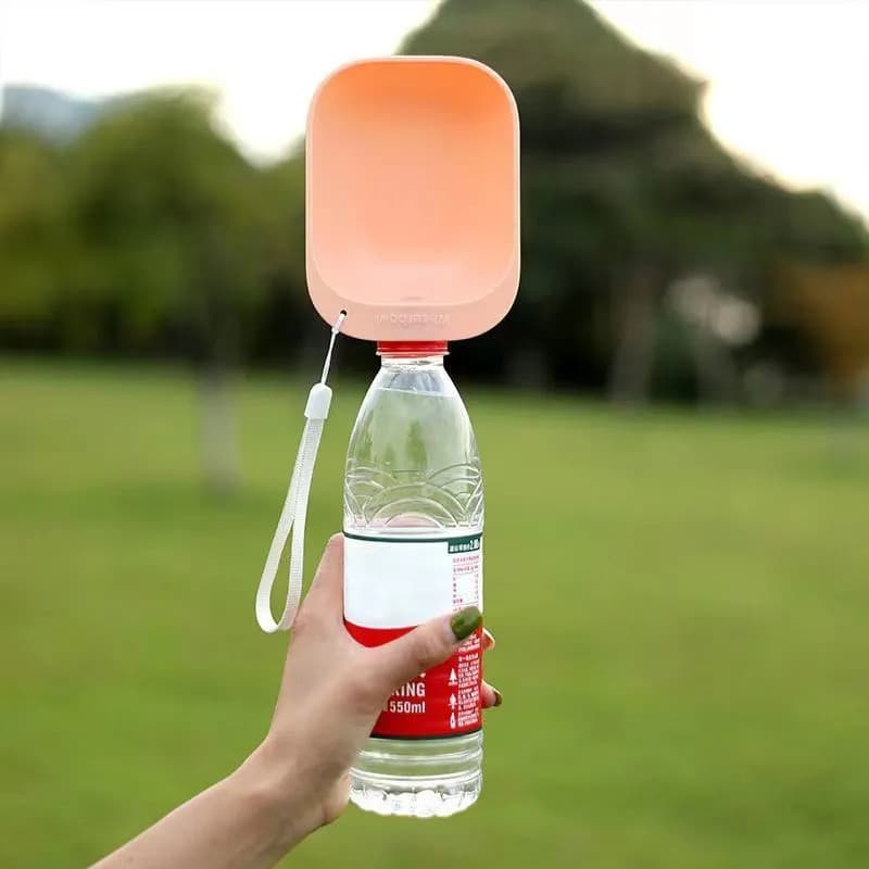 Fonte potável para animais de estimação, copo portátil para gatos, garrafa de água potável para cães, fonte portátil par