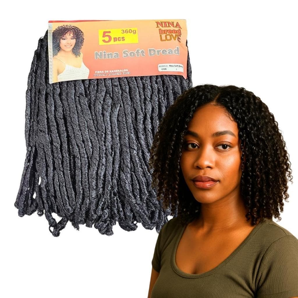 Kit com 5pcs de Cabelo Nina 360gr - Completa a Cabeça Toda