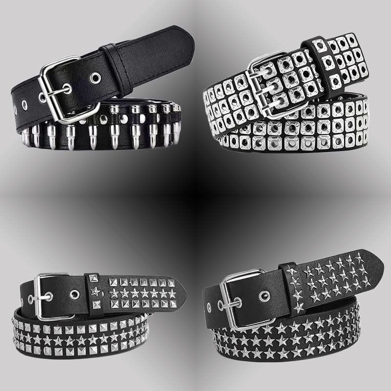 Internet masculino deus cinto coleção High Street imperador cinto masculino feminino quente menina rebite Jeans cinto ra