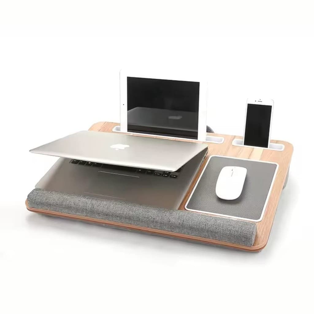 Suporte Para Notebook Com Almofada Comfort Alça Portátil