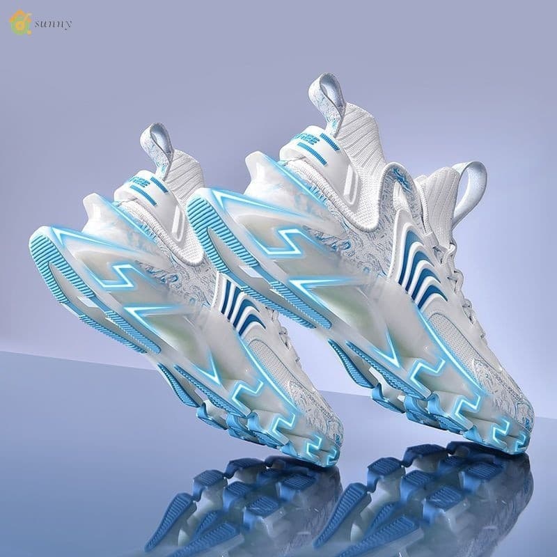 Sapatos Masculinos 2024 Novo Estilo Lâmina Fria Outono Inverno Malha Putian Tênis Esportivos Para Homem Basqu