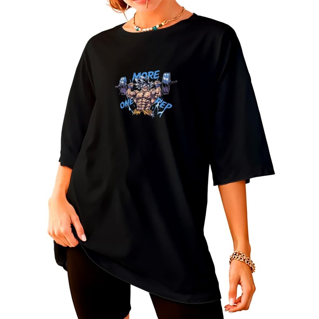 Camisa Camiseta DBZ GokuAcademia GYM Oversized Streetwear Unissex ref-3802 Dtf