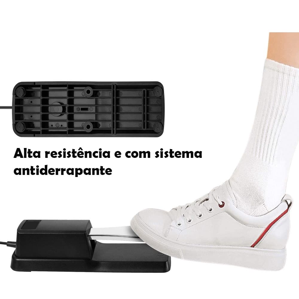 Pedal de sustain universal para teclado, adequado para a maioria dos pianos, com ótimo efeito