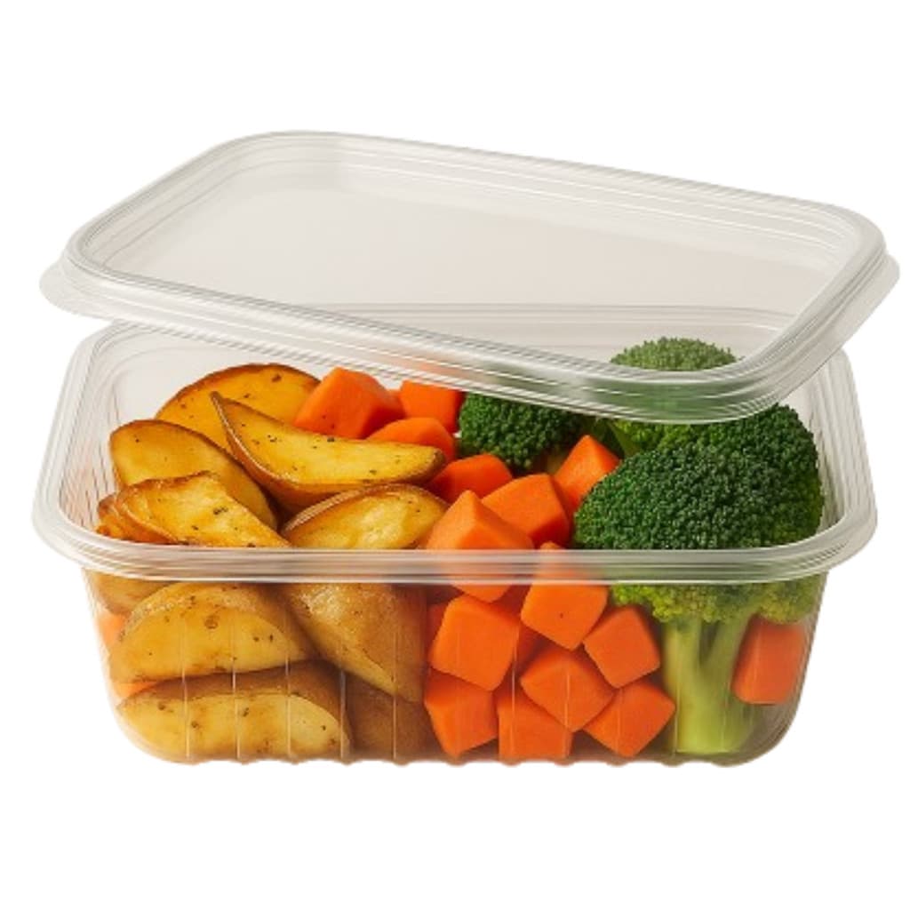 Pote Plástico 500ml Marmita Delivery Microondas 10 Unid