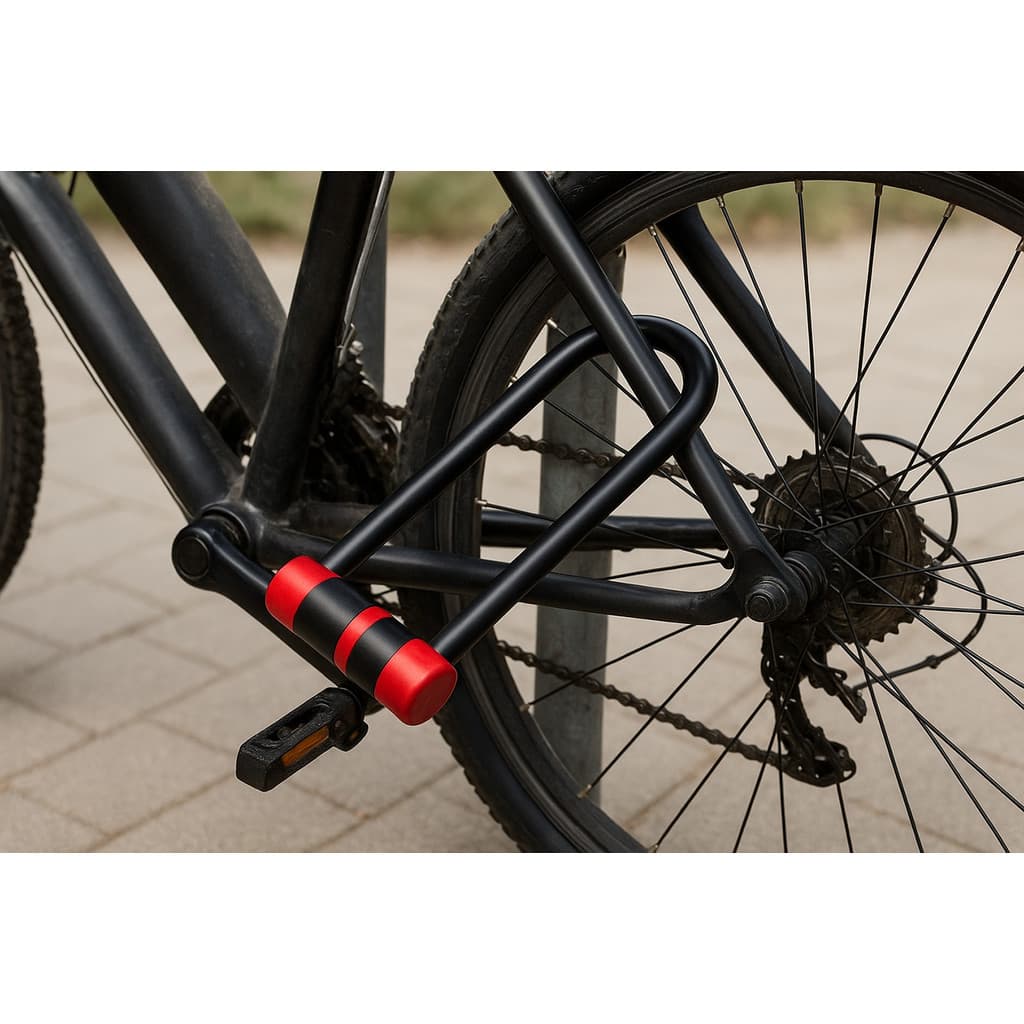 Trava Tranca Cadeado U Bike Bicicleta Elétrica Blitz Caloi E-bike Mormai