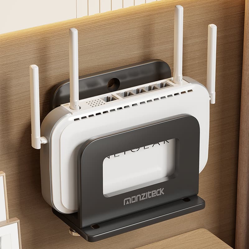 Rack de colocação de caixa superior montado na parede Suporte ajustável para gatos montado na parede