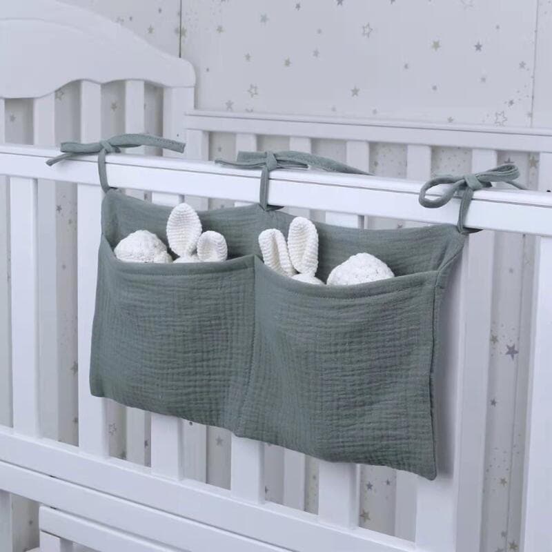 Organizador De Cabeceira De Cama Para Recém-Nascidos , Crianças , Bebê , 1 Peça , Portátil , Bolsa De Armazenamento De B