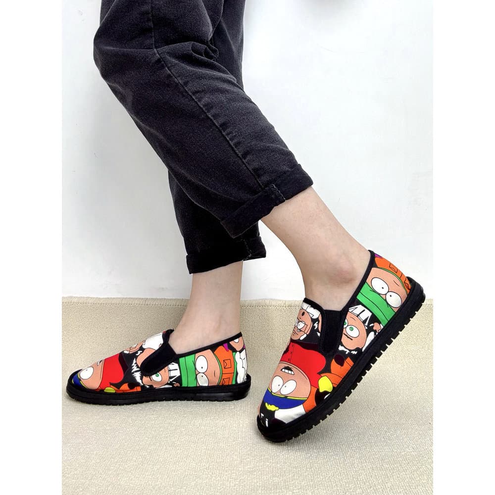Verão novo estilo velho pequim sapatos de pano masculino sola macia respirável Casual dos desenhos animados artesanal re