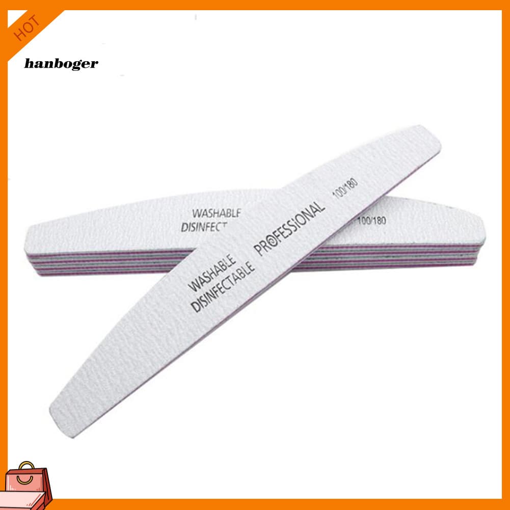 Han Mini Lixa De Unhas De Espuma Dura Pele Morta Remoção De Polimento Buffer Ferramentas De Manicure