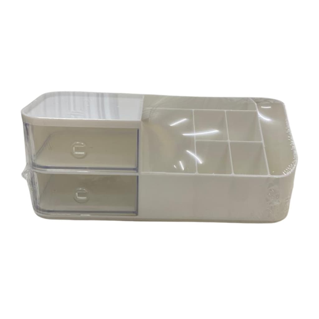 Organizador Multiuso Horizontal Com Gaveta 21,5x9x8,5cm