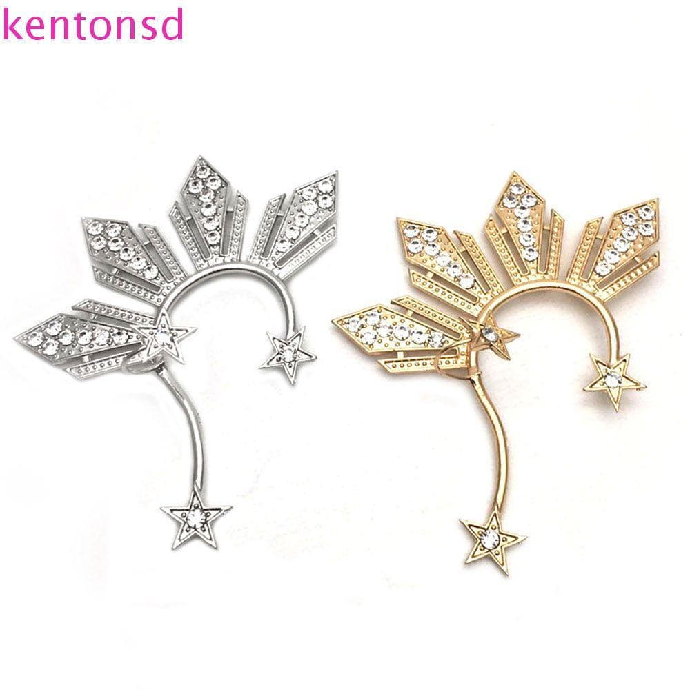 KENTONSD Ear Cuff Star Linda Joia Sem piercing Brincos Para Meninas Grandes