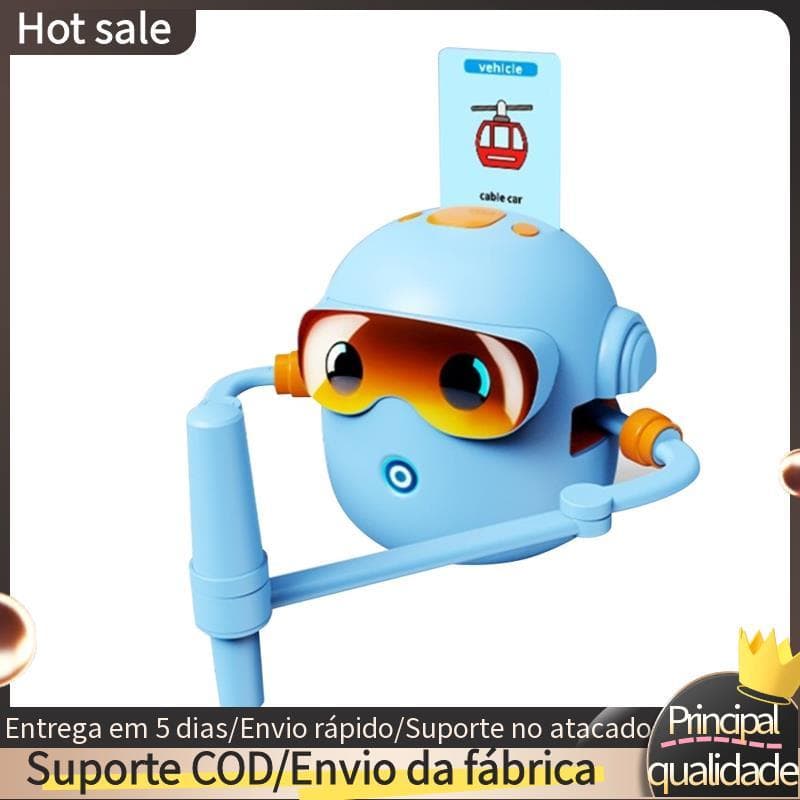 Educacional Para Crianças Desenho Robô Brinquedo De Aprendizagem Interativo Desenvolvimento Da Primeira Infância Ilumina