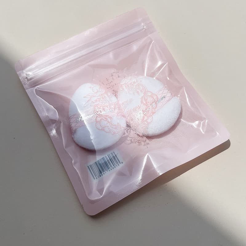 Flor sabe dedo Puff reunindo almofada de ar polegar Blush escova portátil ferramenta de maquiagem genuíno Mini pequeno