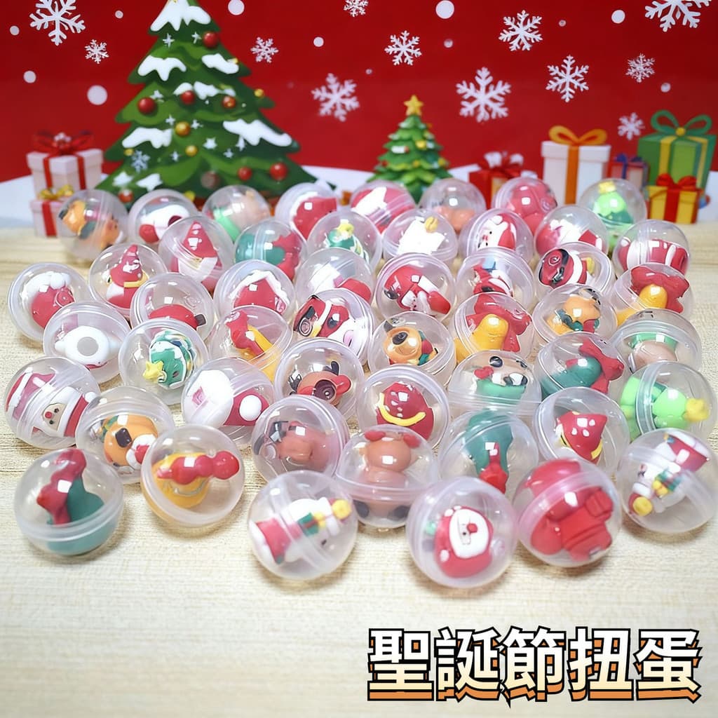 Natal gashapon 32MM gashapon bola Playground moeda-operado gashapon máquina de garra brinquedos infantis presentes do ja