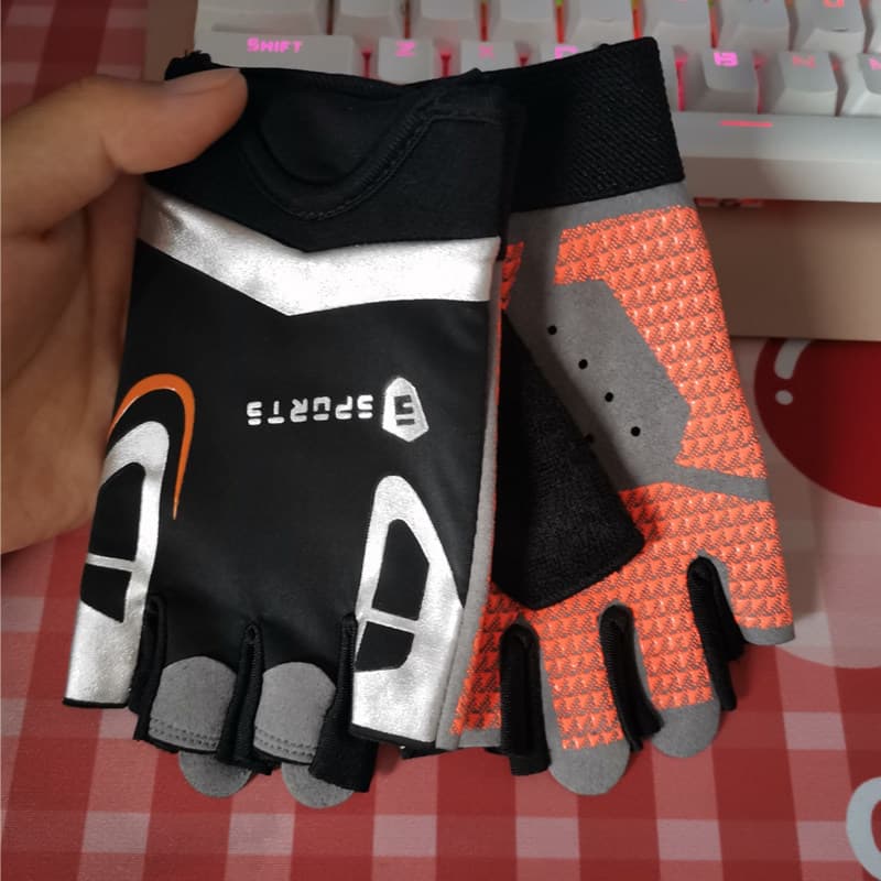 Luvas esportivas de seda gelada para homens e mulheres, verão, estilo fino, protetor solar, respirável, pesca, direção,