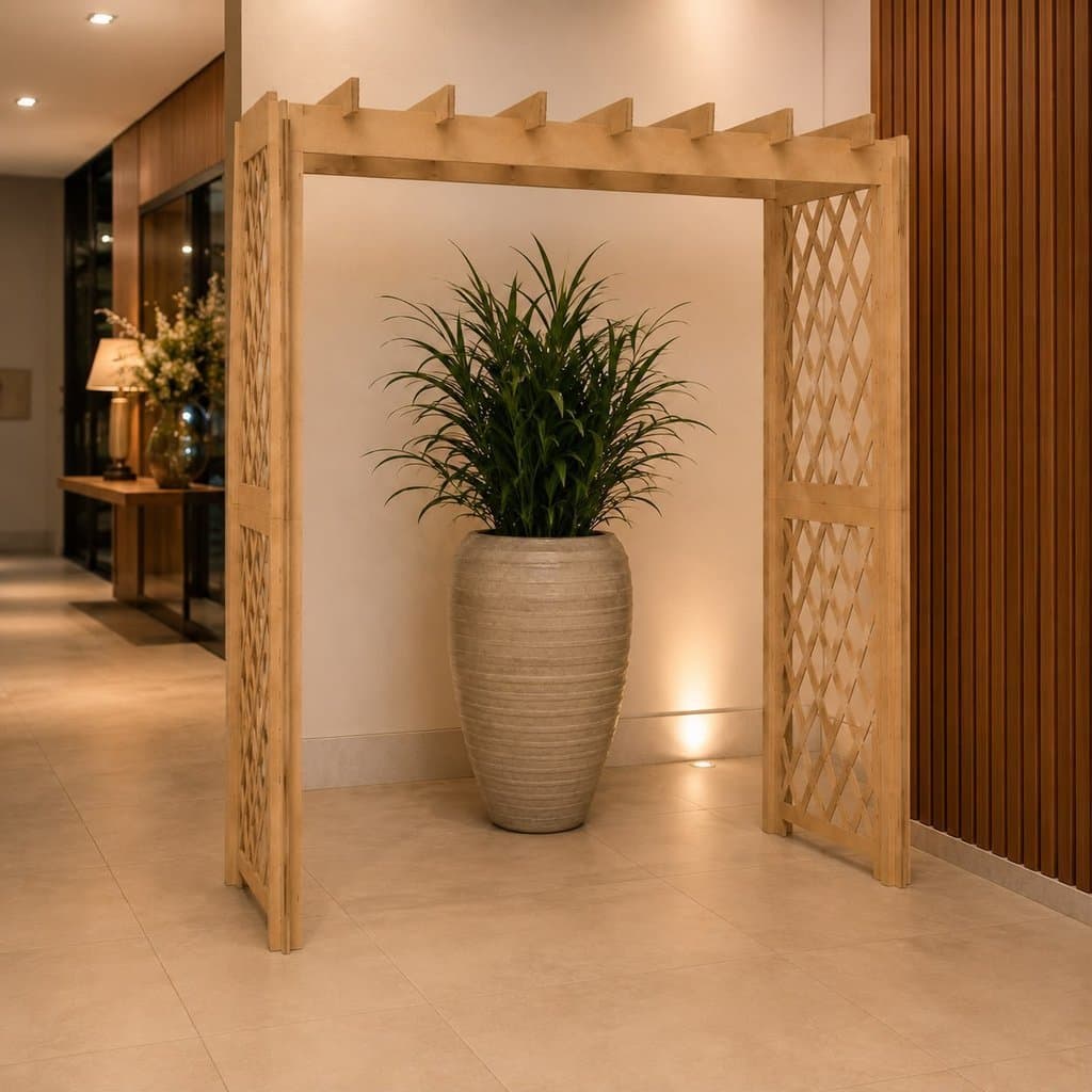 Pergolado Decorativo MDF Treliça 2,00m Painel Casamento Aniversário
