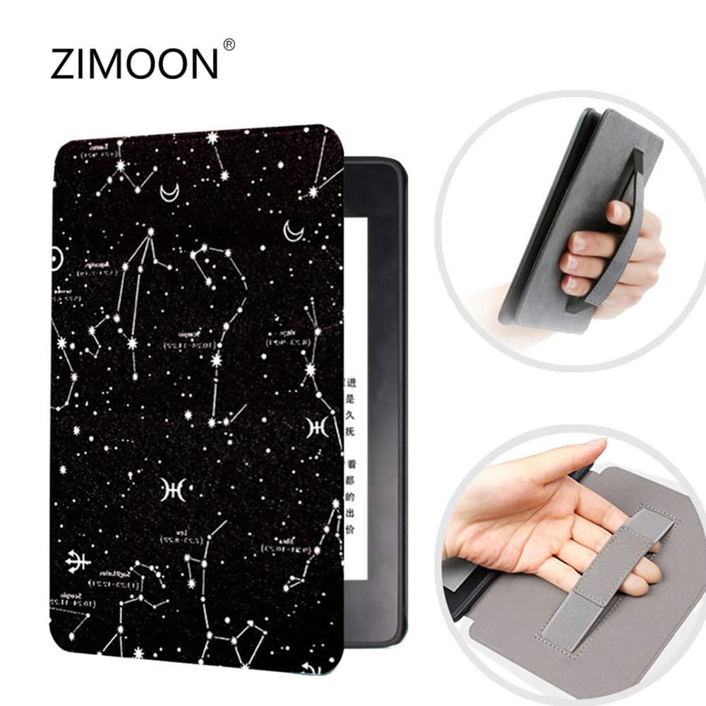 Capa Magnética De Couro Slimshell Pintada Com Alça De Mão Para Kindle 11th RS23CV C2V2L3  Lançada Premium Leve De PU