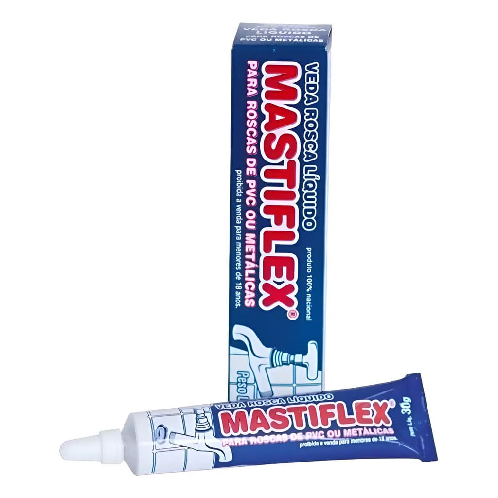 Veda Rosca Liquido MASTIFLEX Água Quente ou Fria BISNAGA 30g - 51280