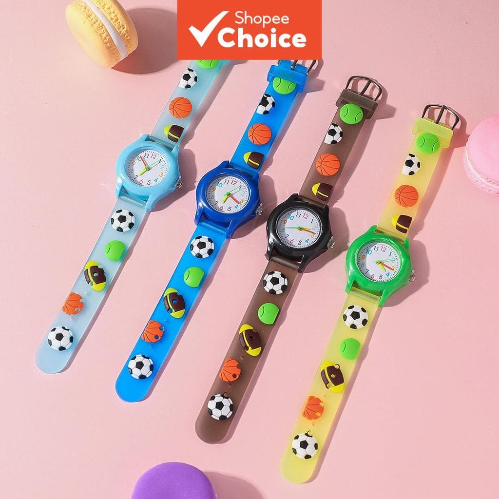 Relógio De Quartzo Infantil De Desenho Animado 3d Divertido Estilo Fofo digital Para Crianças Meninas Meninos Colorido