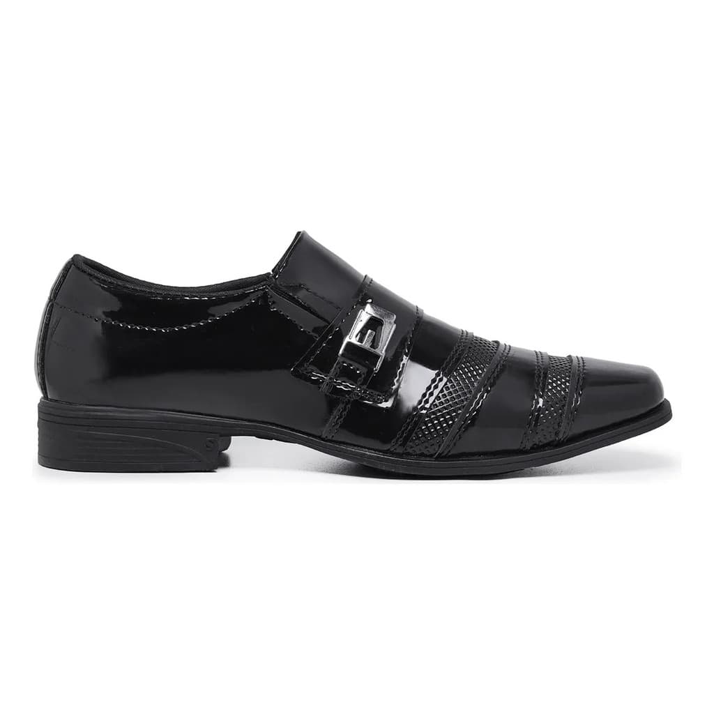 Sapato Social Masculino Casamento Verniz Brilhante  Oxford