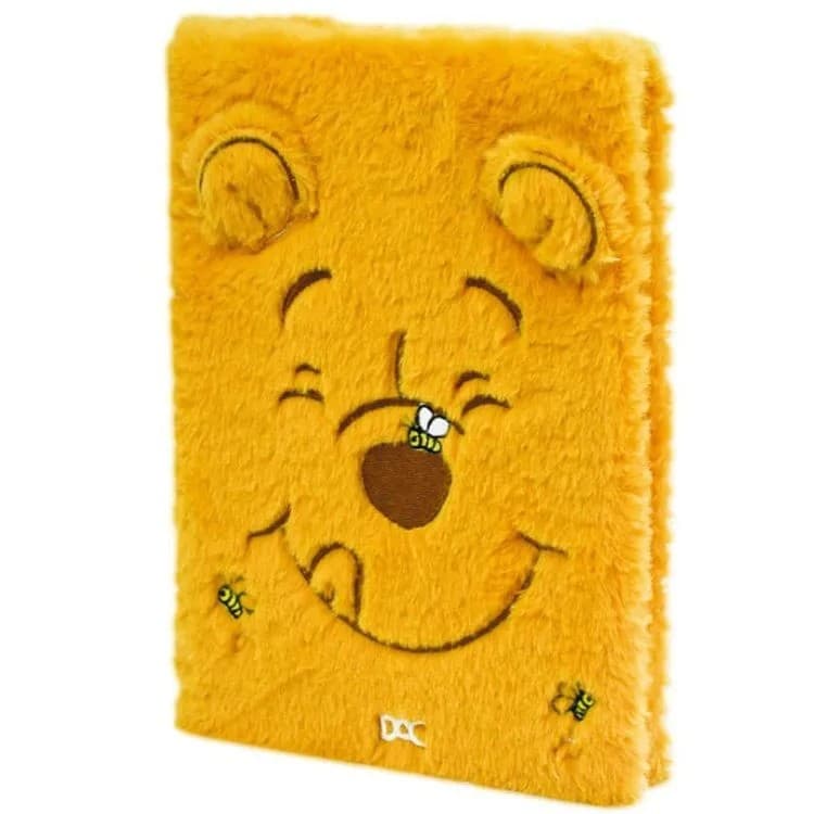 Caderno Fluffy Pooh 80f 15x21cm - Dac