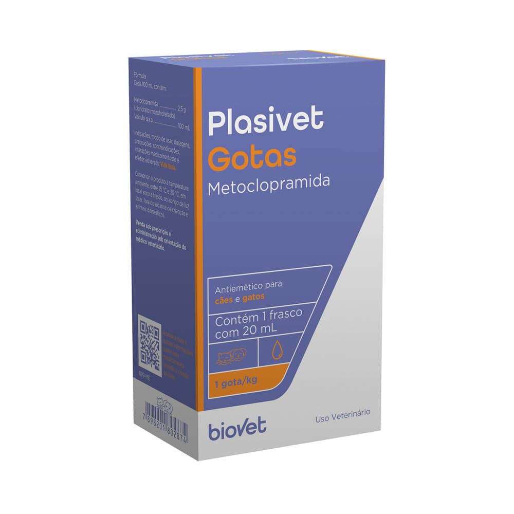 PLASIVET GOTAS 20 ML - BIOVET
