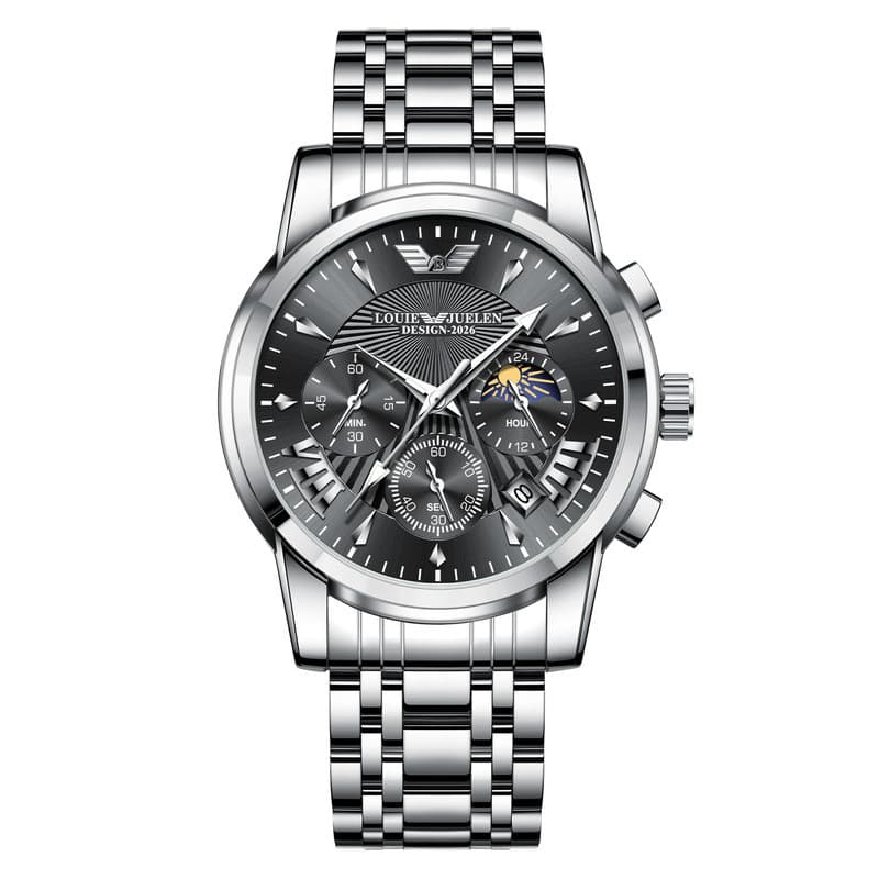 [Alta Precisão] HFH-[Alta Precisão] Relógio De Pulso/Estilo Masculino/Automático/Design Luxuoso