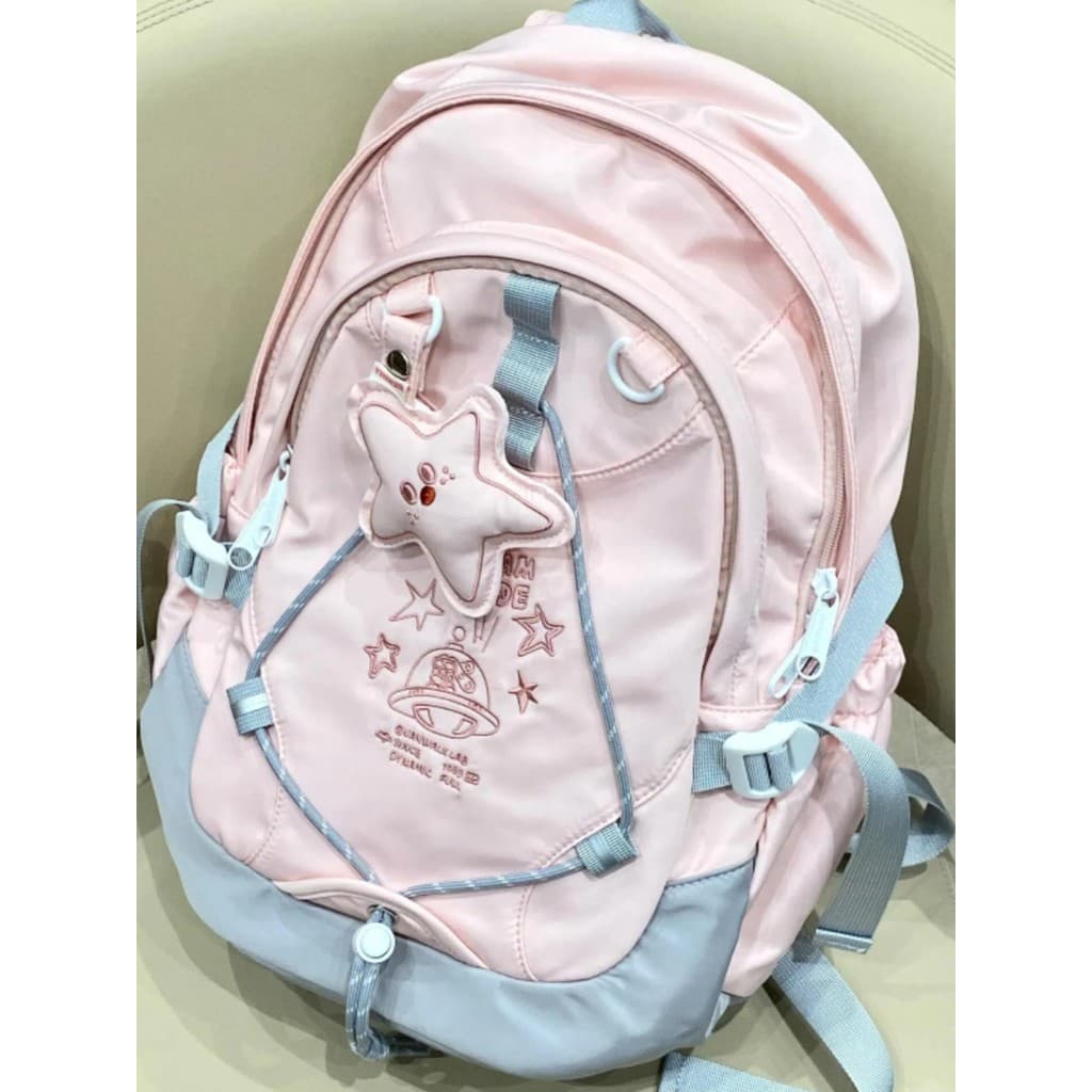Bolsa escolar para meninas do ensino médio, bolsa escolar para estudantes, à prova d'água, mochila para estudantes do en