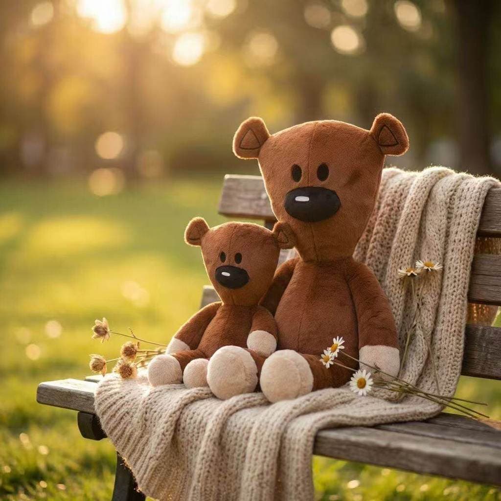 Handou urso boneca urso de pelúcia brinquedo de pelúcia Doudou urso boneca urso travesseiro conforto das crianças boneca